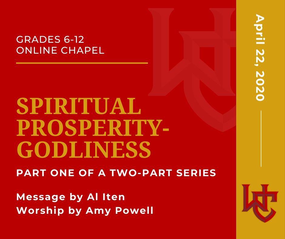 Spiritual Prosperity-Godliness