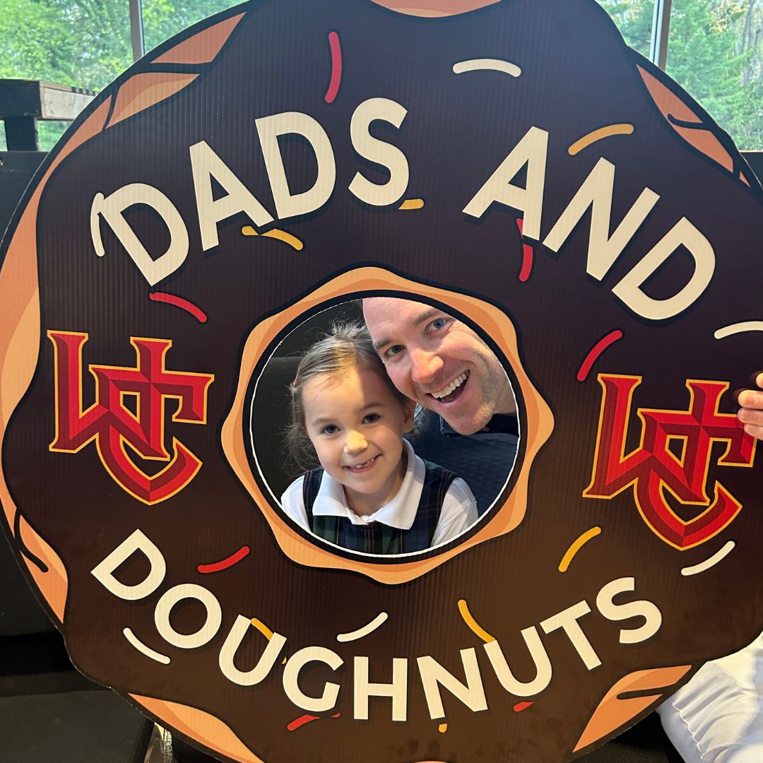 Fall Dads & Donuts at the Lower School