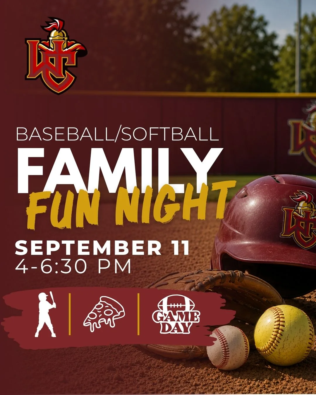 Softball/Baseball Family Fun Night