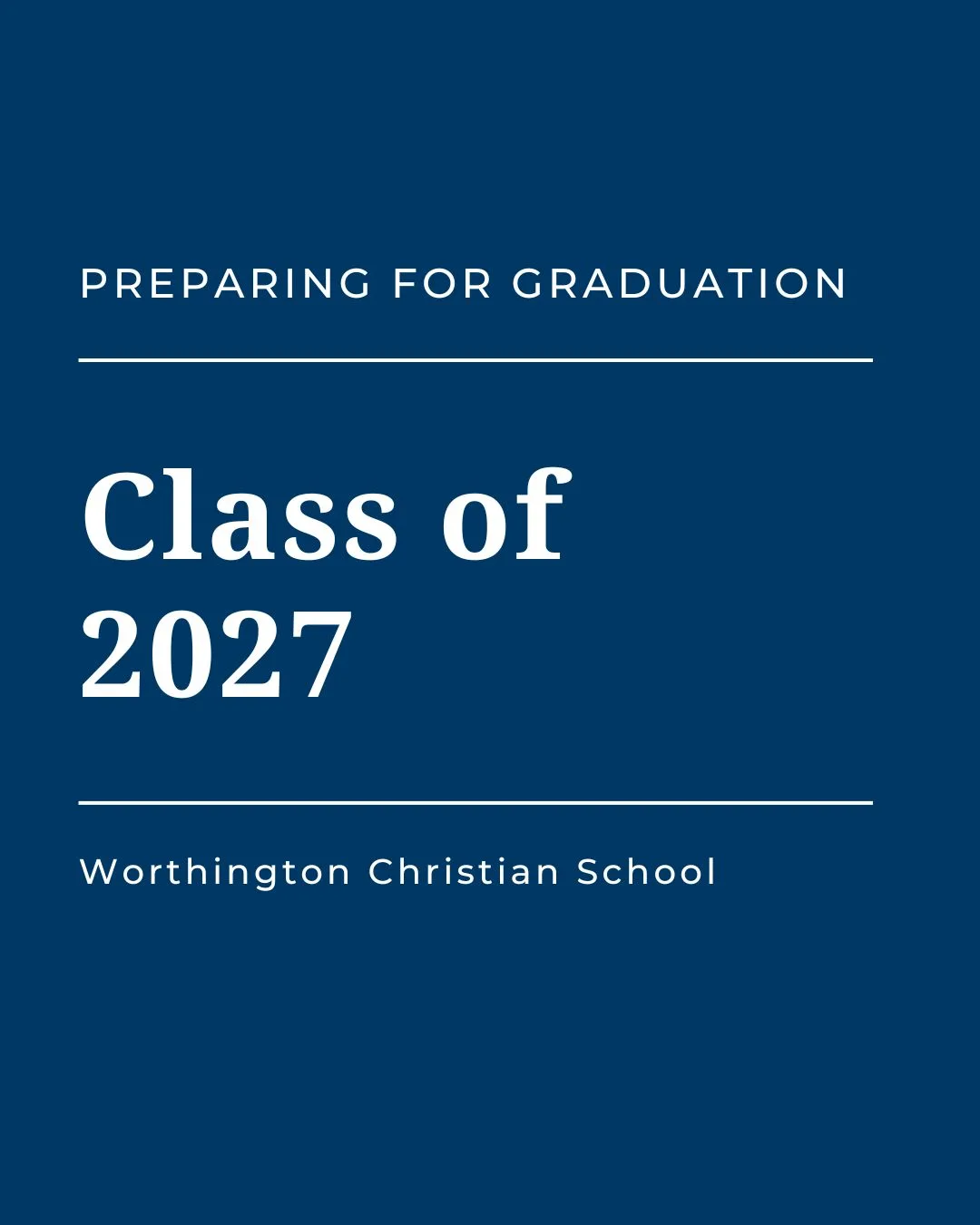 Class of 2027