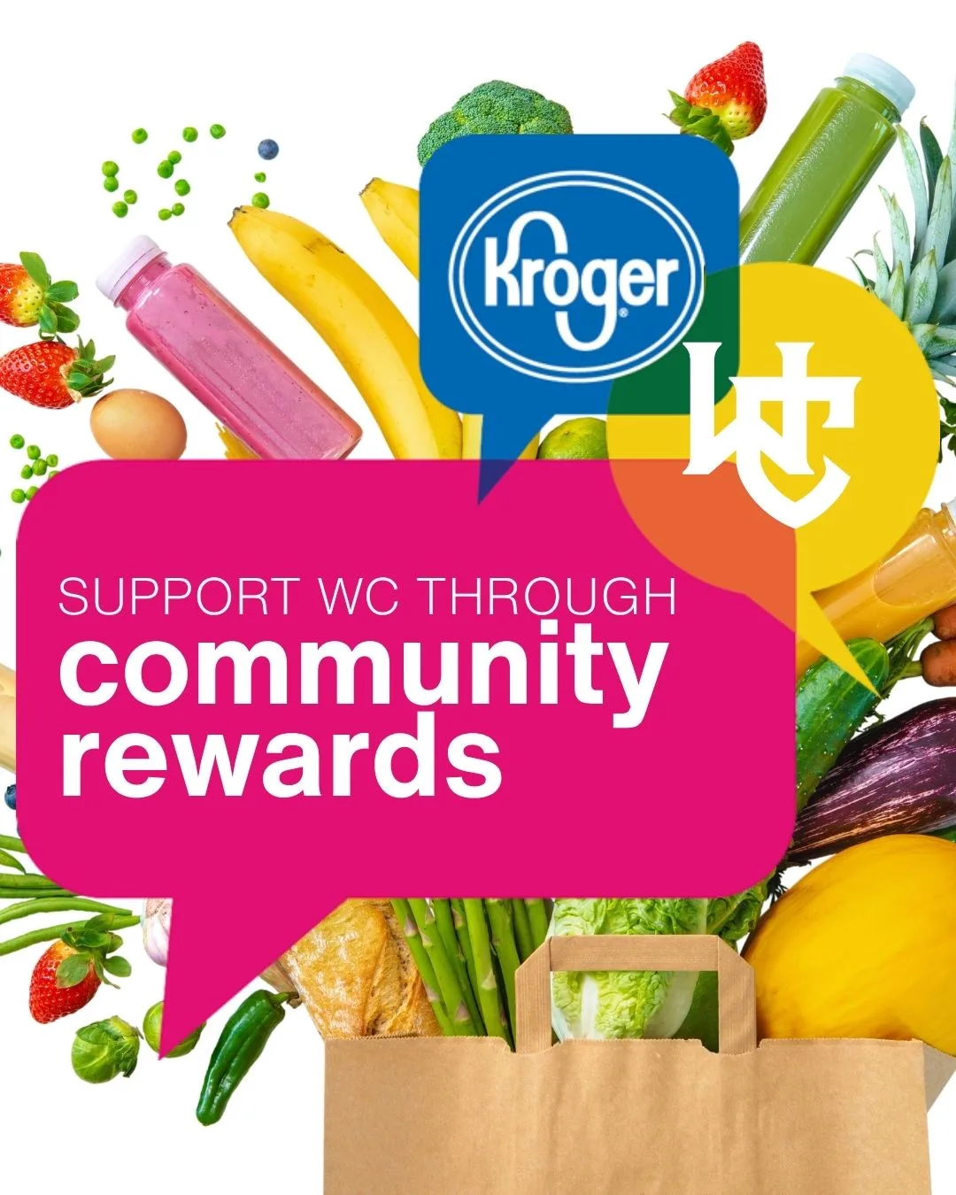 Make Your Kroger Shopping Count for WC